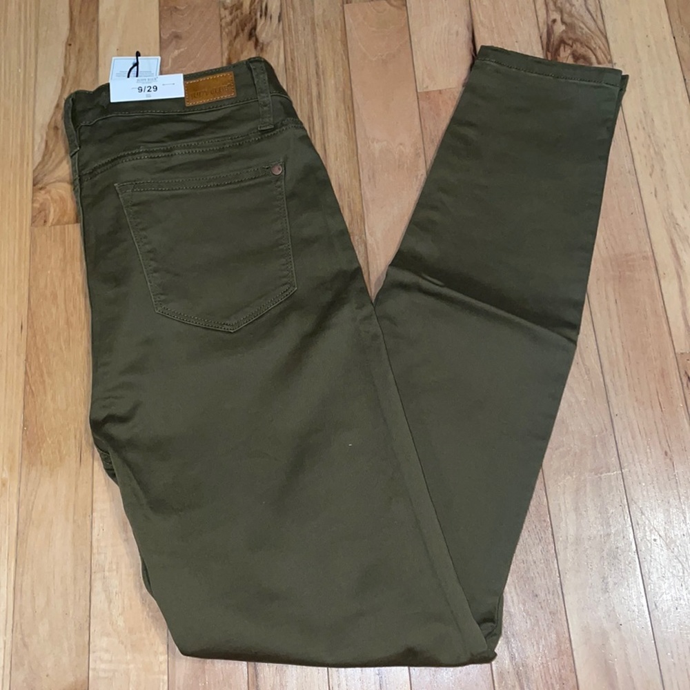 NWT Green Judy Blue Jeggings